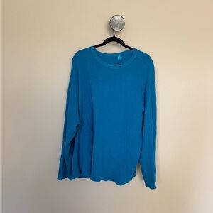 Skims Ribbed Henley 3X